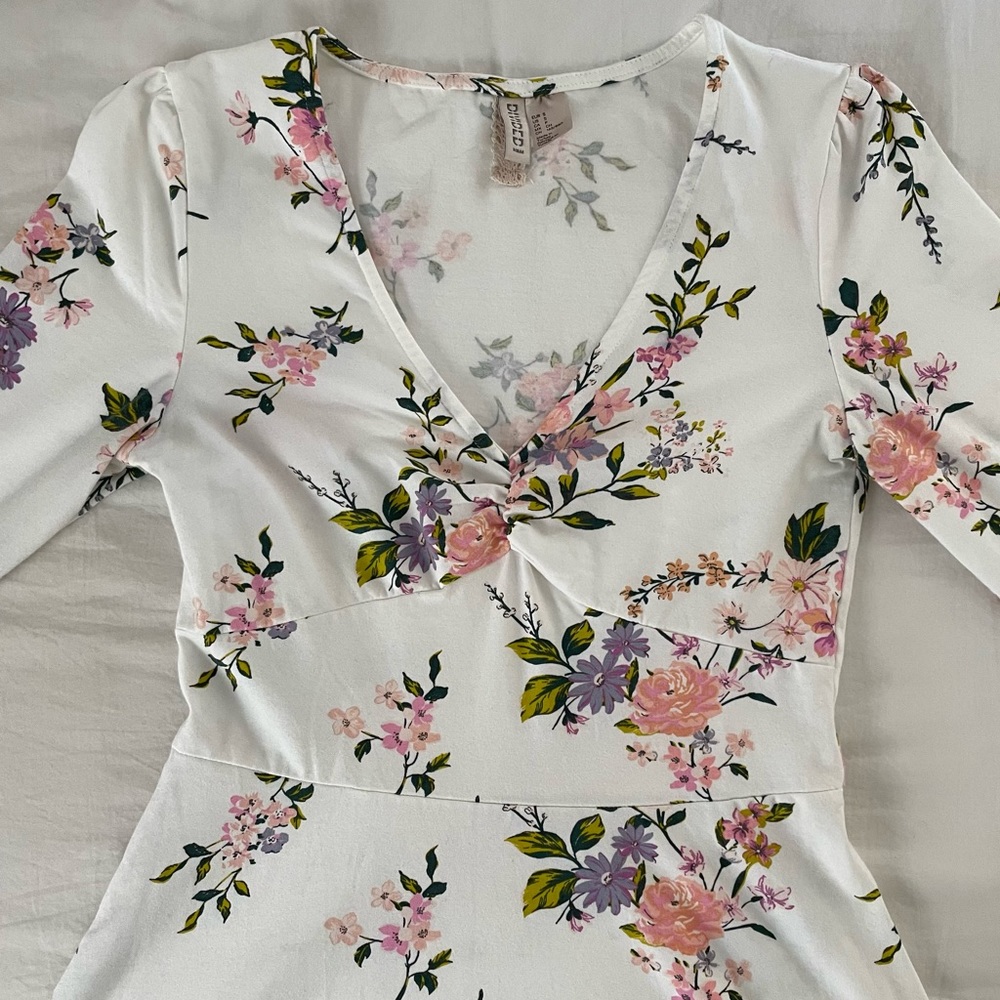 H&M Floral Skater Dress